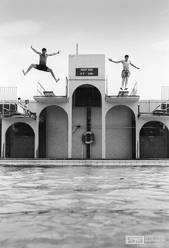 Grange Lido c1989 by Steve Barber