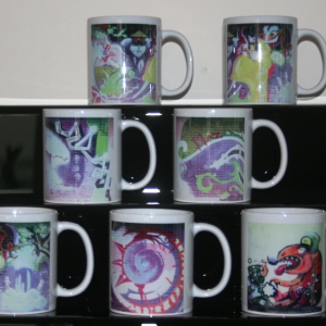 Mugs ~ Lido Graffiti