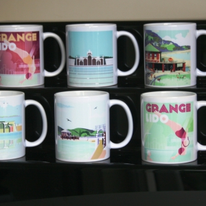 Mugs Lido Artwork